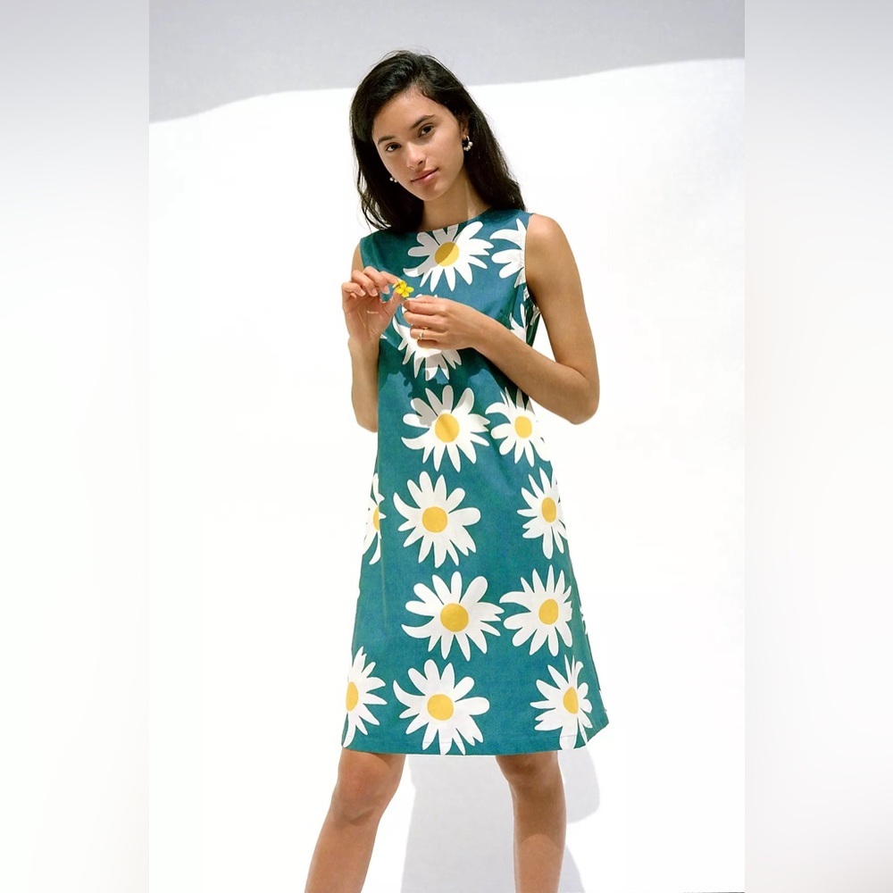 Marimekko Rakastaa El Rakasta Poplin Dress Size Small